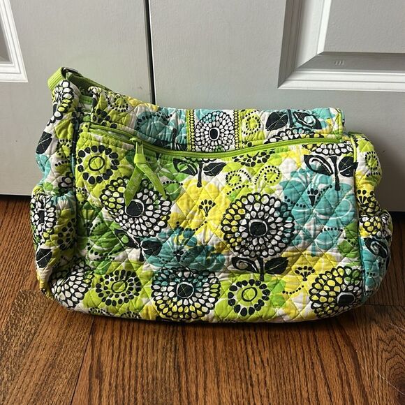 Vera Bradley Limes Up Messenger Diaper Bag - Picture 2 of 4